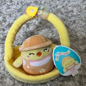 Aimee the chick 5” Easter Exclusive Squishmallow with Basket